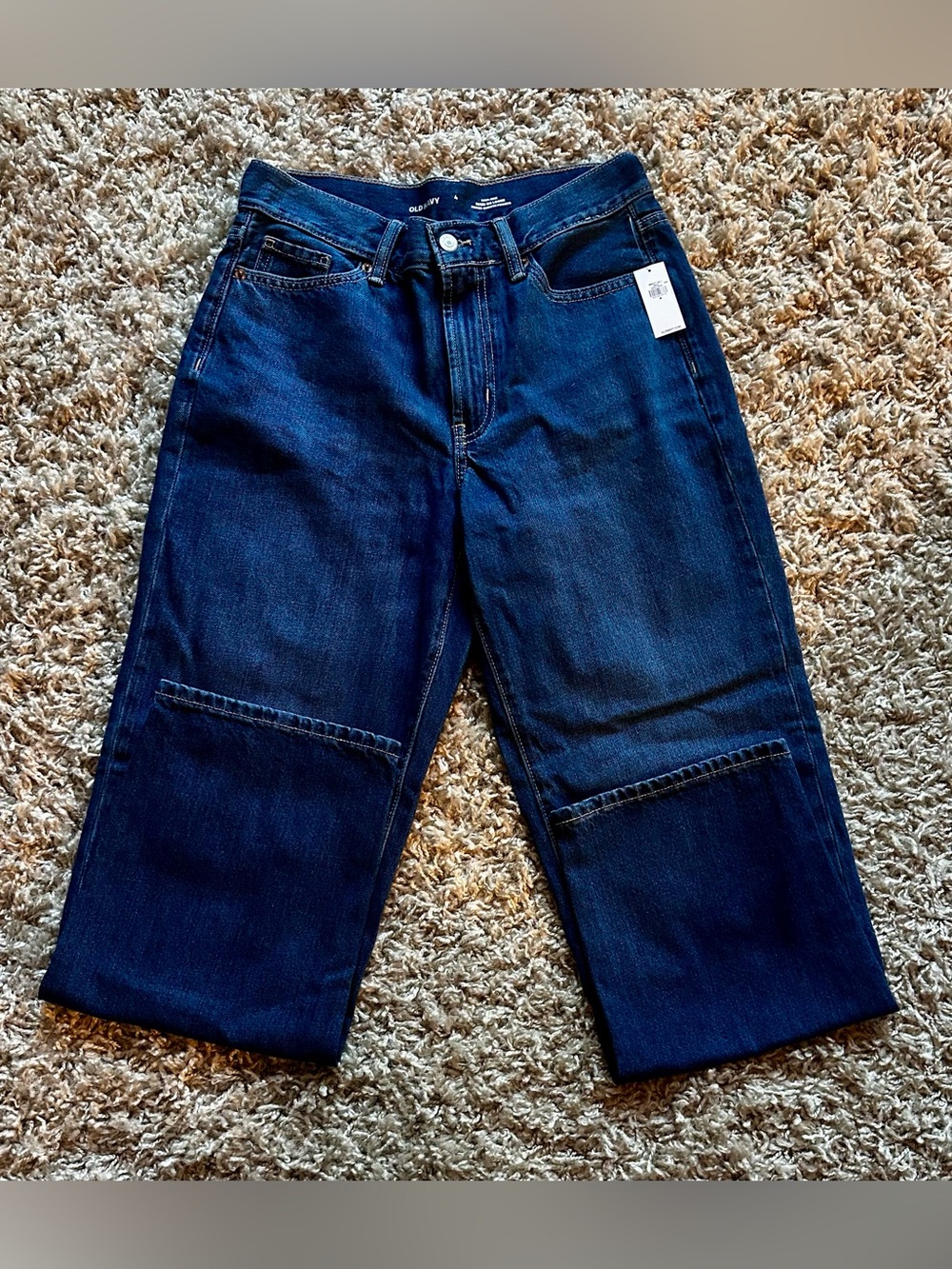 NWT Old Navy Women’s Hi Rise Rigid OG Loose Jeans